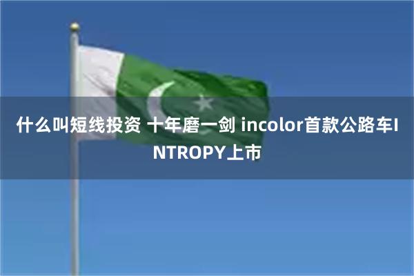 什么叫短线投资 十年磨一剑 incolor首款公路车INTROPY上市