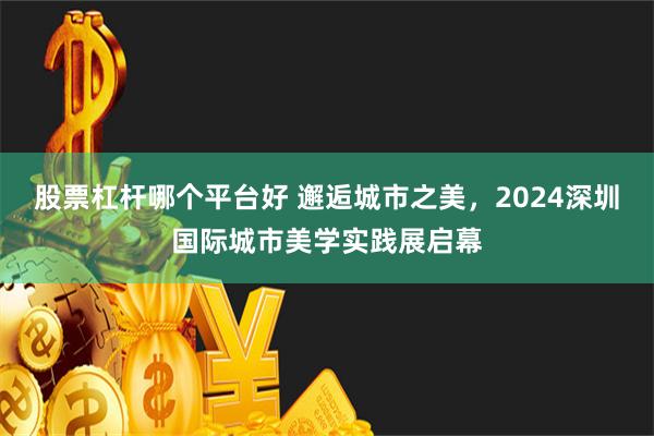 股票杠杆哪个平台好 邂逅城市之美，2024深圳国际城市美学实践展启幕